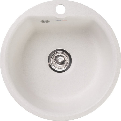 картинка Мойка кухонная GranFest Smart SM 435 белый от магазина Сантехстрой