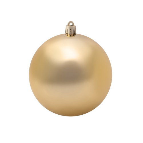 картинка Елочная фигура Шар Ø 10 см,  цвет золотой глянцевый от магазина Сантехстрой