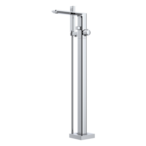 изображение смеситель для ванны azario piano, отдельностоящий, керамический картридж, хром (az-208260ab5c-0308a)