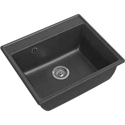 картинка Кухонная мойка GranFest Vertex GF-V-580 Графит от магазина Сантехстрой