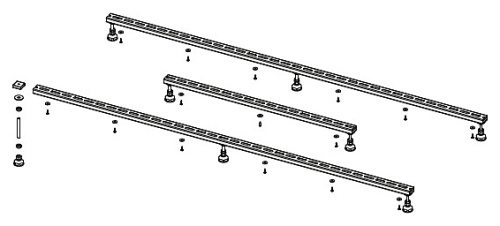 картинка Ножки для душевого поддона RIHO POOTSET68 от магазина Сантехстрой