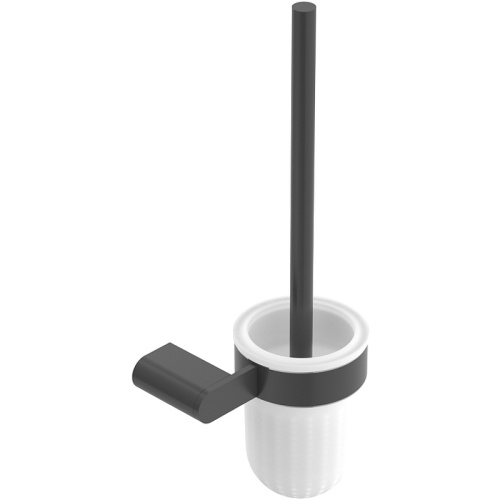 картинка Ершик для унитаза Cezares Stylus STYLUS-TBS-V-NOP Черный матовый от магазина Сантехстрой