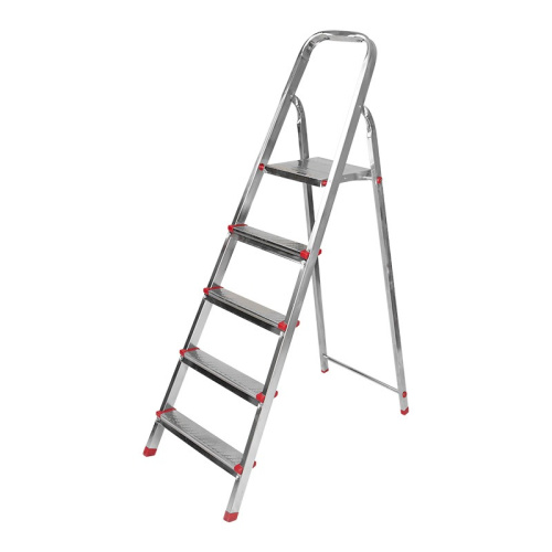 картинка Стремянка металлическая 5 ступенек,  усиленный профиль REXANT от магазина Сантехстрой