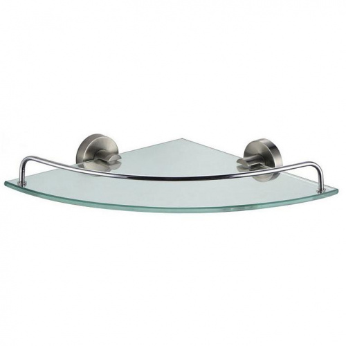 картинка Полка FIXSEN Modern стеклянная угловая (FX-51503A) от магазина Сантехстрой