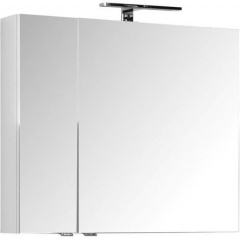картинка Зеркальный шкаф Aquanet 00195728 Белый от магазина Сантехстрой