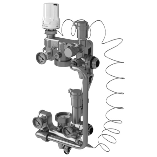 картинка Узел смесительный Royal Thermo RoyalMix без насоса 1" от магазина Сантехстрой