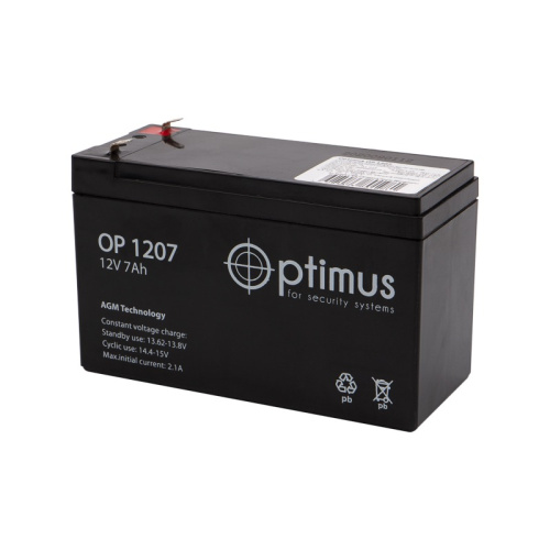 картинка Батарея аккумуляторная 12В,  7Ач,  1 штука от магазина Сантехстрой