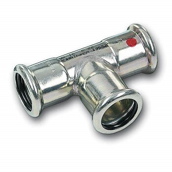 картинка Тройник 28x15x28 ВПр, 24130 от магазина Сантехстрой