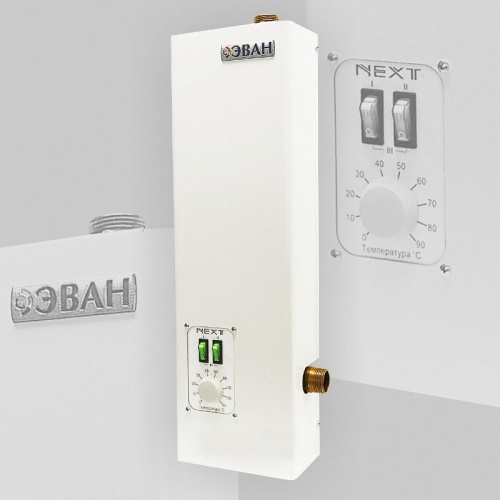 картинка Котел электрический настенный 9кВт NEXT-9 380В Эван 12909 от магазина Сантехстрой