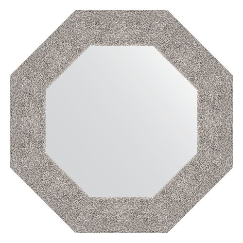 картинка Зеркало Evoform Octagon BY 3802 57x57 чеканка серебряная от магазина Сантехстрой