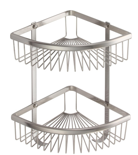 картинка Полка решетка угловая двойная Savol S-L5854-2 от магазина Сантехстрой
