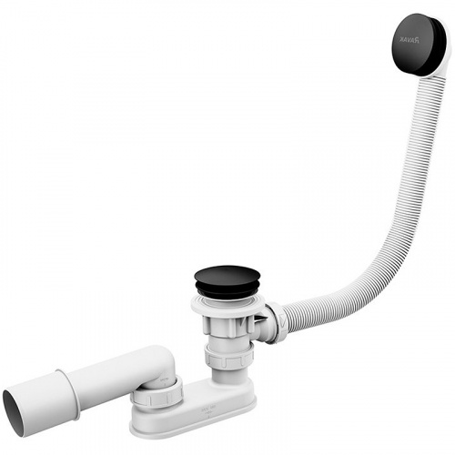 картинка Слив-перелив Ravak 570 X01746 click-clack Черный от магазина Сантехстрой