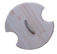 картинка Крышка к запарнику 20л с нержавеющей вставкой КРН-20 г. Муром от магазина Сантехстрой