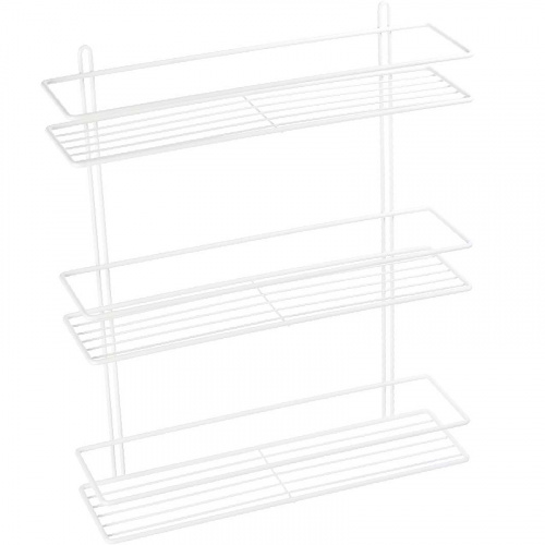 картинка Полка Fixsen прямая трехэтажная белая (FX-730W-3) от магазина Сантехстрой