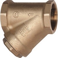 картинка Фильтр сетчатый, косой, 1/2" с магнитом от магазина Сантехстрой