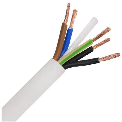 картинка Провод ПВС 5х2,5 ГОСТ (бухта 100 м) от магазина Сантехстрой