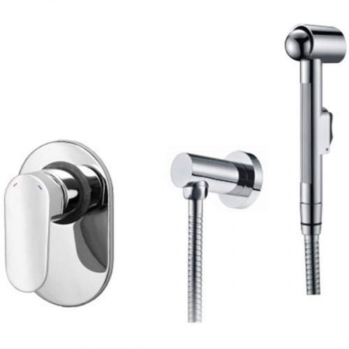 картинка Гигиенический душ со смесителем WasserKRAFT Donau A15356 Хром от магазина Сантехстрой