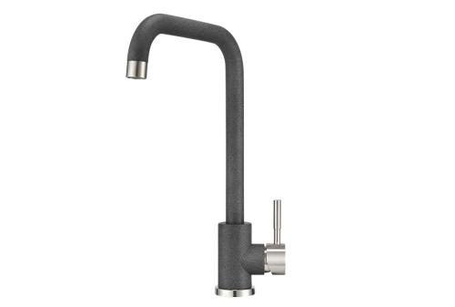 картинка Смеситель для кухни GRANULA (ST-4033, ГРАФИТ) от магазина Сантехстрой