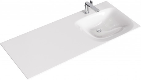 картинка Раковина над стиральной машиной 115х50 см Aqwella Forma FOR.11.04.D-R от магазина Сантехстрой