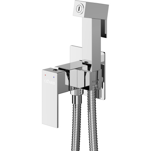 картинка Гигиенический душ со смесителем Cezares Slider SLIDER-DIF-01 Хром от магазина Сантехстрой