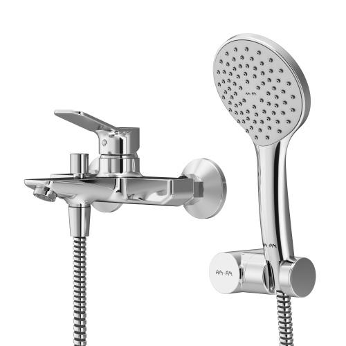 изображение f85a15000 x-joy, смеситель д/ванны/душа, душ.набор, хром, шт.