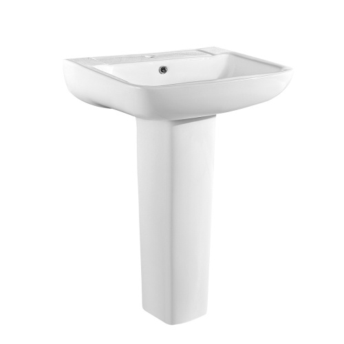 картинка Раковина с пьедесталом Loranto Liri 550х425х830 санфаянс (CS-BMP009) от магазина Сантехстрой