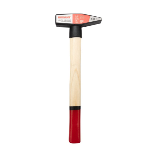 картинка Молоток слесарный с деревянной рукояткой 500г REXANT от магазина Сантехстрой