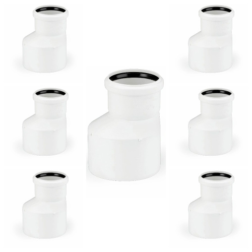 картинка Переходник Rehau 50, 40, PP полипропилен (7 шт.) от магазина Сантехстрой