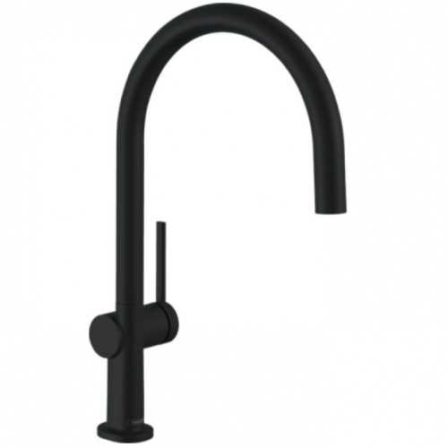 картинка смеситель для кухни hansgrohe 72804670 черный