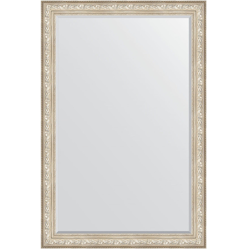 картинка Зеркало Evoform Exclusive 180х120 BY 3634 с фацетом в багетной раме - Виньетка серебро 109 мм от магазина Сантехстрой