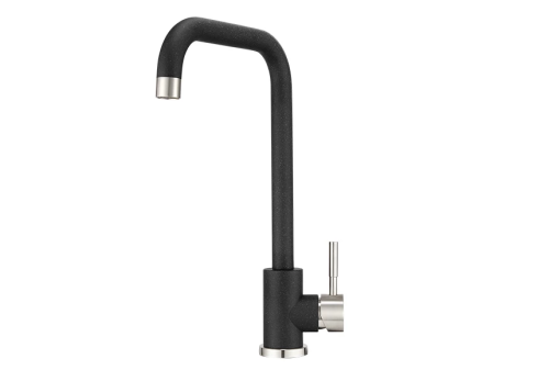 картинка Смеситель для кухни GRANULA (ST-4033, ЧЁРНЫЙ) от магазина Сантехстрой