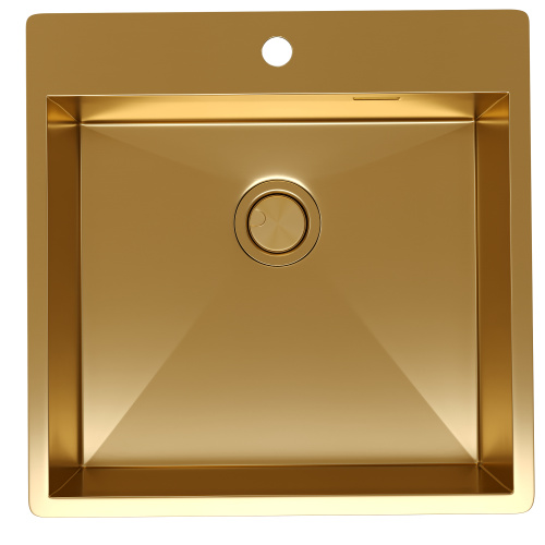 картинка Кухонная мойка Reflexion Iseo RX2250GD брашированное золото от магазина Сантехстрой