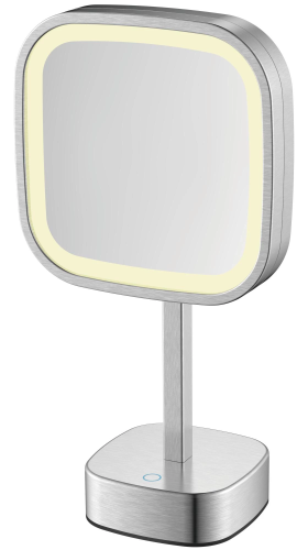 картинка Зеркало настольное с увеличением 5х JAVA (S-M331L) от магазина Сантехстрой