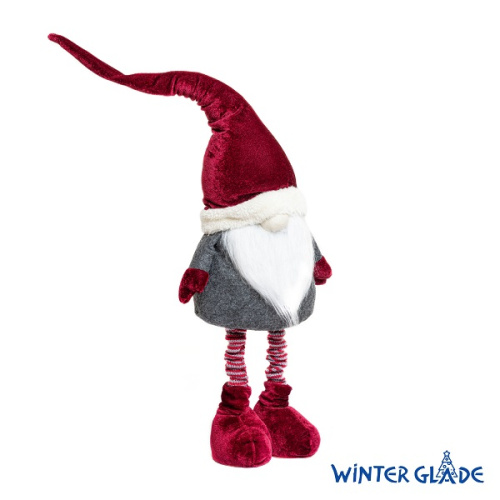 картинка Фигурка Гном телескопических ногах 60/80 см от магазина Сантехстрой