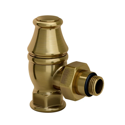 картинка Запорный клапан SR Rubinetterie угловой серия "Liberty" 1/2"х3/4", цвет бронза от магазина Сантехстрой