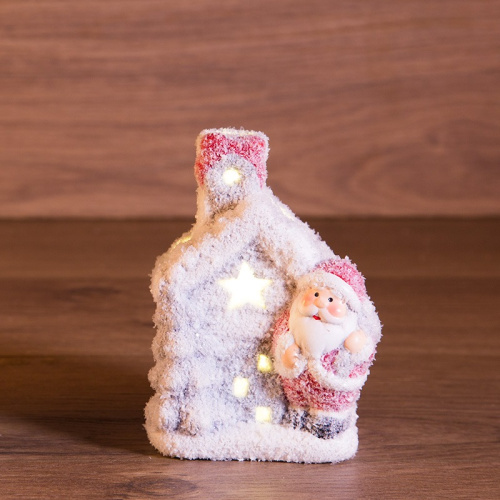 картинка Керамическая фигурка Домик 8x7x11 см от магазина Сантехстрой