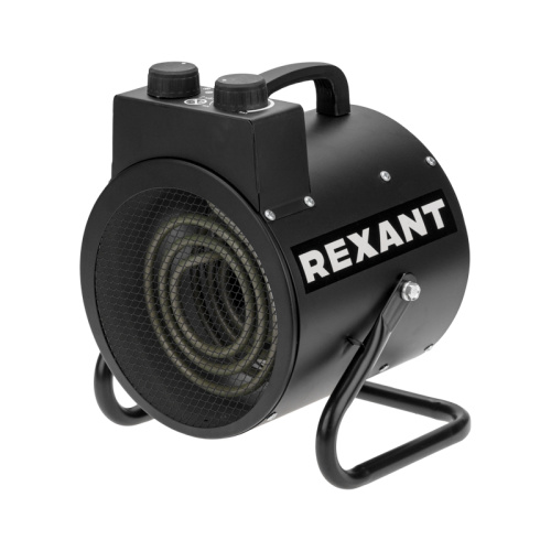 картинка Пушка тепловая электрическая,  круглая,  регулировка угла наклона,  ТЭН,  2кВт REXANT от магазина Сантехстрой