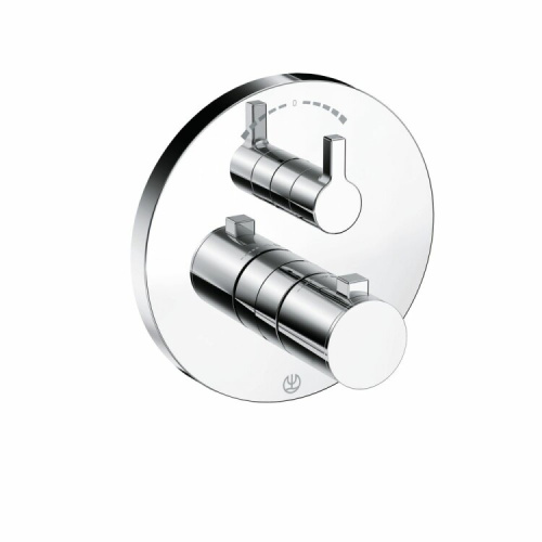 фотография смеситель для душа, kludi, nova fonte puristic, цвет-хром