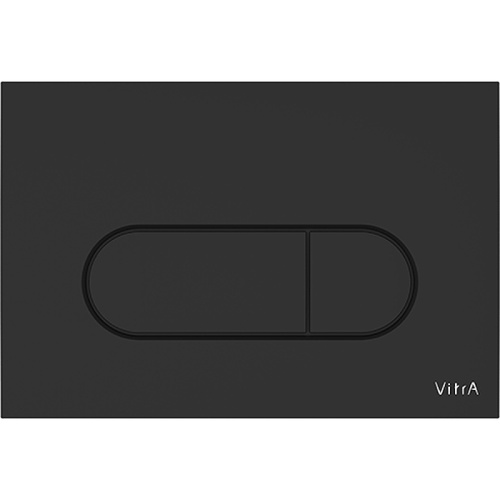 картинка Клавиша смыва Vitra Root Round 740-2211 Черная матовая от магазина Сантехстрой