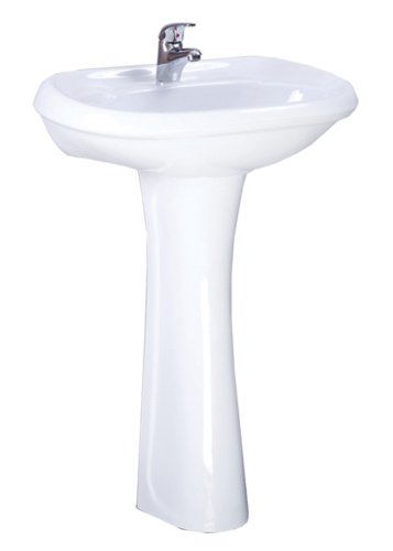 картинка Пьедестал для раковины Santeri Воротынский белый (1.3601.7.S00.00B.0) от магазина Сантехстрой