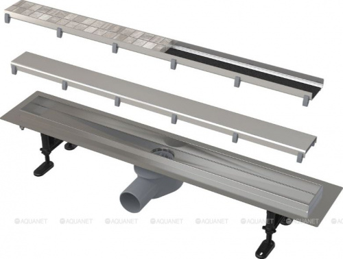 картинка Душевой лоток Alcadrain APZ13-DOUBLE9-650 FIT AND GO от магазина Сантехстрой