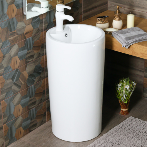 картинка Раковина напольная MELANA MLN-B135-1 от магазина Сантехстрой