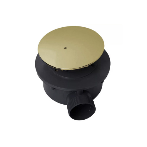 картинка KERASAN Retro Сифон для поддона, золото диаметр 90 от магазина Сантехстрой