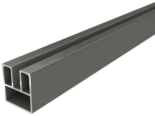 картинка HILST Профиль алюмин. для стекла HILST, 25*25*4000мм, RAL 7024 от магазина Сантехстрой