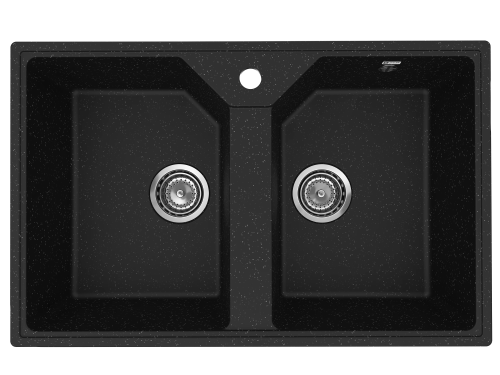 картинка Мойка Practik черный оникс (PR-M 770-004) от магазина Сантехстрой