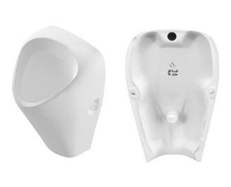 картинка Писсуар Sanita Luxe Long подвесной белый (PS/Long/Mech/WHT.G/S1) от магазина Сантехстрой