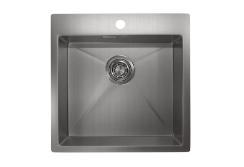 картинка Кухонная мойка GRANULA (5151, СТАЛЬ САТИН) от магазина Сантехстрой