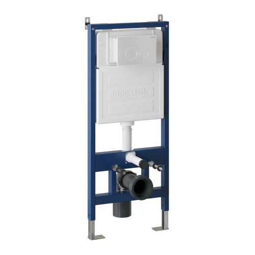 картинка Комплект 2 в 1: инсталляция GROSSMAN 900.K31.01.000+клавиша смыва Style 700.K31.05.01M.01M бел матов от магазина Сантехстрой