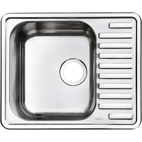 картинка Мойка кухонная IDDIS 585*485 Strit S (STR58SDi77) от магазина Сантехстрой