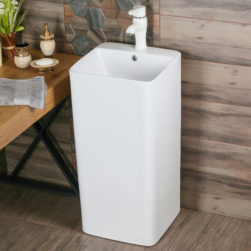 картинка Раковина напольная MELANA MLN-B125 от магазина Сантехстрой